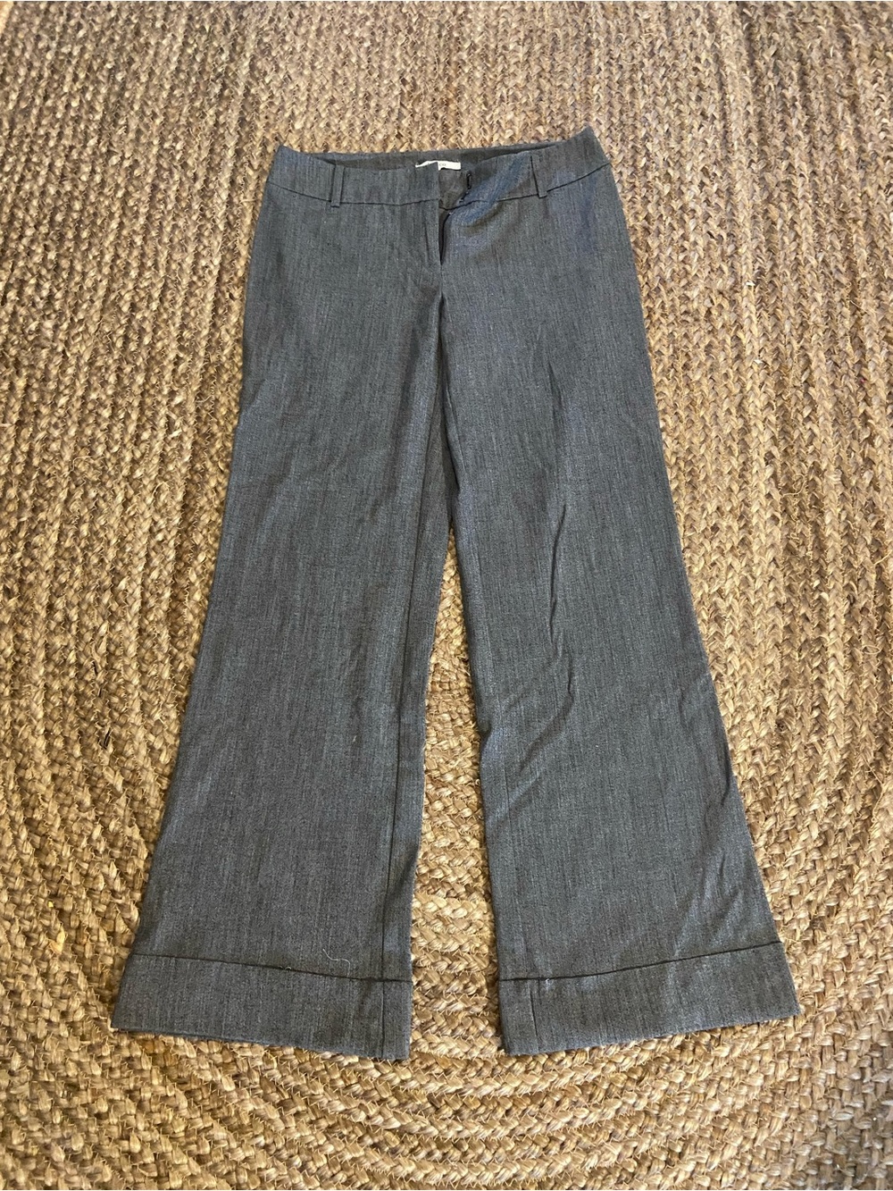 RW&CO. Charcoal Gray Dress Trousers